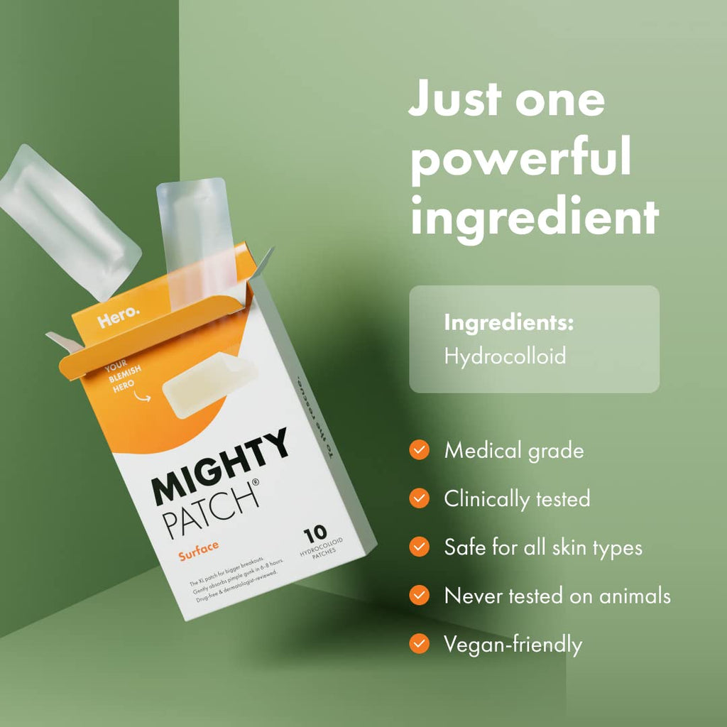 Mighty Patch Original 36ct and Surface Pimple Patch 10ct Bundle