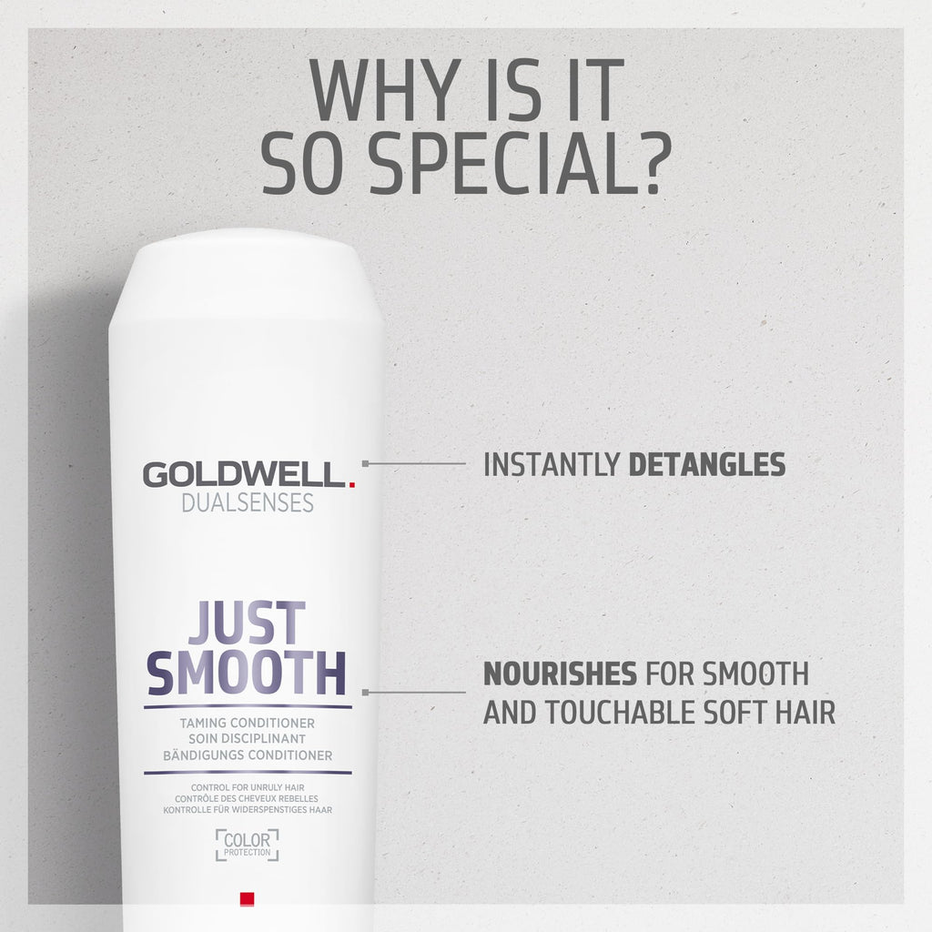 Goldwell Dualsenses Just Smooth Taming Anti-Frizz & Humidity Control Conditioner